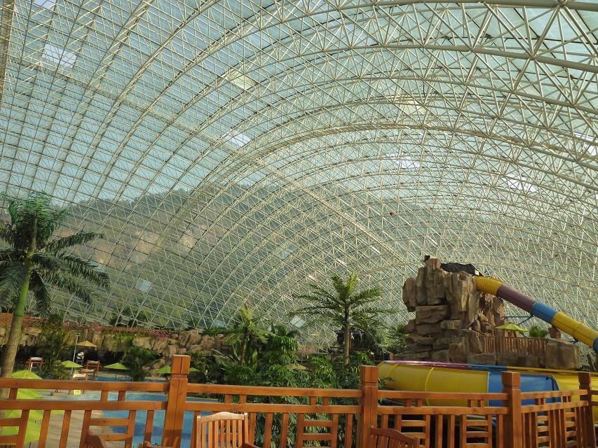 益阳游乐场网架
